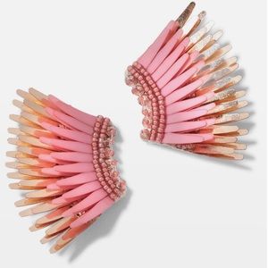 Mignonne Gavigan Mini Madeleine Earrings - blush/rose gold